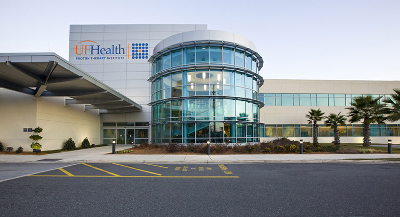 98,000 square feet UF Health Proton Therapy Institute building