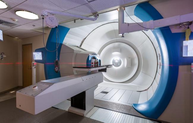 UF Health Proton Therapy Institute treatment room